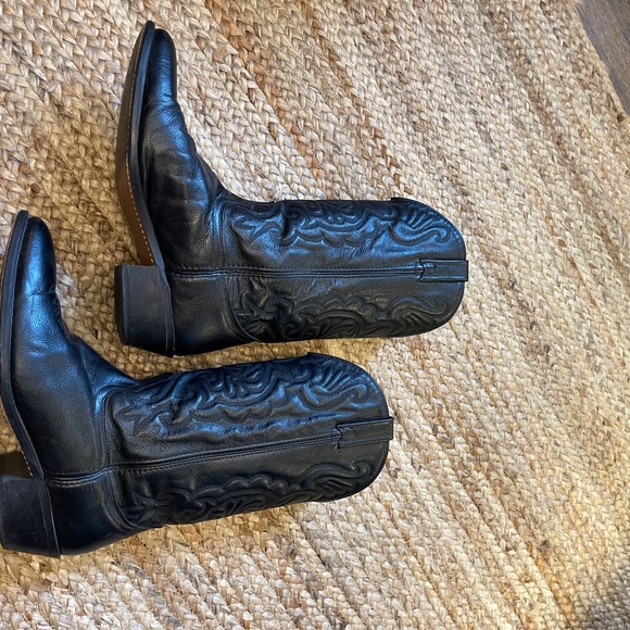 Men’s size 11 D Black cowboy boots - Picture 7 of 11